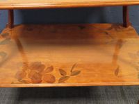 Louis MAJORELLE (1859-1926). Table à thé, à deux plateaux, e… (photo 3)