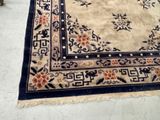a rug that is on the floor in a room
