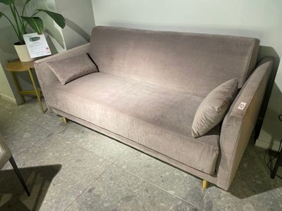 Canapé LUCAS convertible. Sommier acier renforcé et matelas …