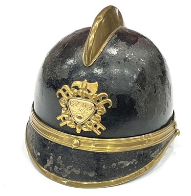 REPUBLIQUE TCHEQUE Casque de pompier.