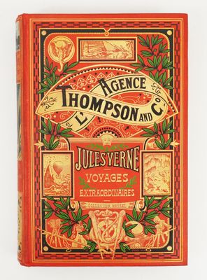 un vieux livre avec l'image d'une femme