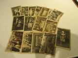 many old photographs of people on the table