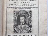 an old book with a picture of a man on it