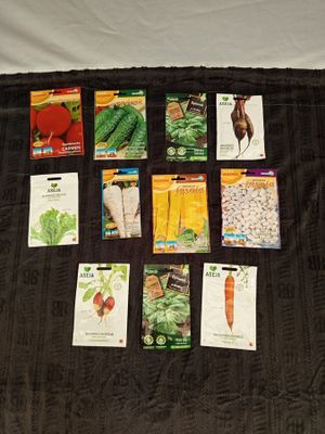 Lot de 200 graines de légumes comprenant : des carottes, des…