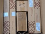 several cardboard boxes are stacked on top of each other in a box