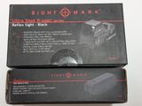 packaging for a sightmark reflex sight and a sightmark reflex sight in a box