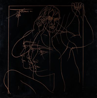 Pierre-Yves TREMOIS (1921-2020) "Visages" épogravure, signée…