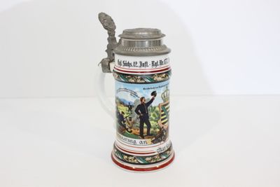 ALLEMAGNE Chope de réserviste attribuée au 12ème corps royal…