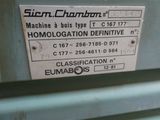 a label on the back of a machine that is not working