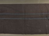 an image of a piece of cloth with a blue stripe on it