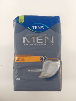 un gros plan sur une boîte de sous-vêtements Tena pour hommes