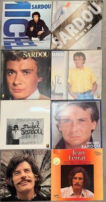 beaucoup de CD de musique sur la table