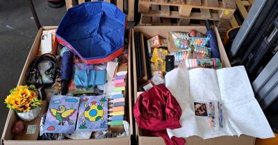 73 / 1 palette de 185 kg de mix (peintures par numéros… - Photo 1