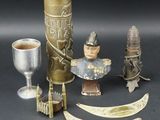 a lot of items that are sitting on a table
