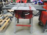 a picture of a table saw in a shop