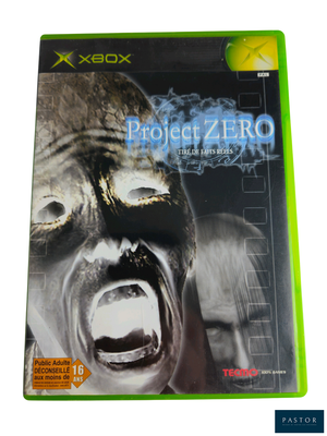 une image de la jaquette d'un jeu vidéo intitulé « Project Zero »