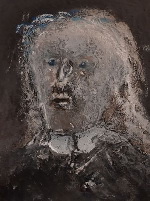 Nicolas GASIOROWSKI, Mes arrières. Technique mixte sur toile…