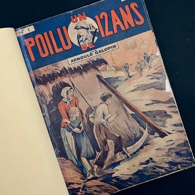 un livre avec la photo d'un homme et d'une femme