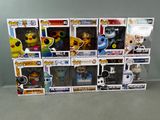 a lot of pop vinyl figures on display in the box