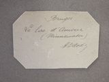 a piece of paper with writing on it on a table