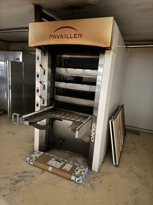 a machine that is sitting inside of a building