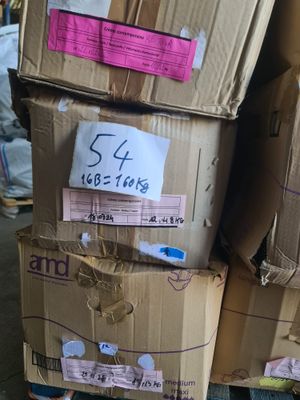 Palette d’environ 160 kg de vêtements crème contemporaine – …