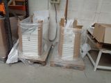 many boxes of mattresses and boxes of boxes on the floor