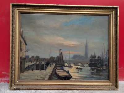 une image d'un tableau sur le mur d'un bâtiment