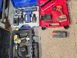 many tools that are sitting on the floor next to each other