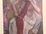an image of a painting of a woman sitting on a chair