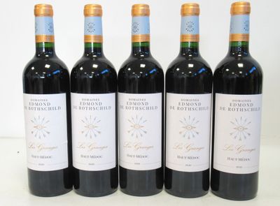 5 Blles LES GRANGES mise Edmond de Rothschild Haut Médoc 202… - Photo 1