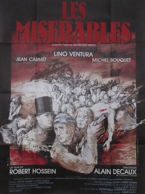une affiche du film « Les Misérables »