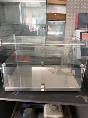 4 Meubles vitrines de présentation avec ouverture des deux c… - Photo 1