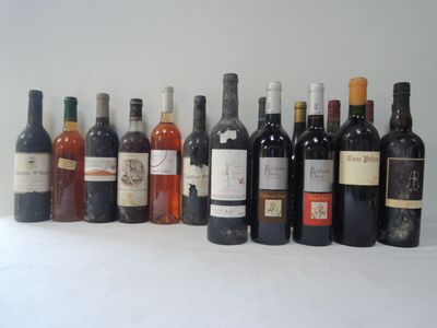17 Vieux Vins Divers