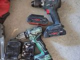 a lot of tools that are laying out on the floor