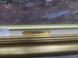 a picture of a picture of a bird on a window sill