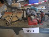 a lot of tools that are on a table