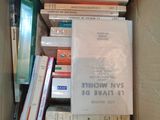 a box full of books that are sitting on a table