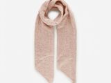 the cashmere scarf in blush