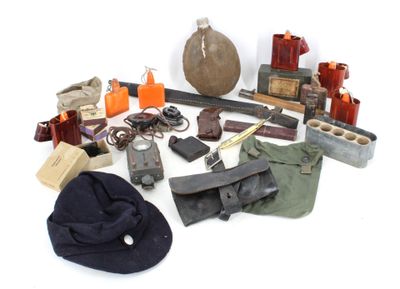 a lot of items that are sitting on a table