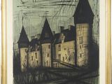 an image of a drawing of a castle with a bridge