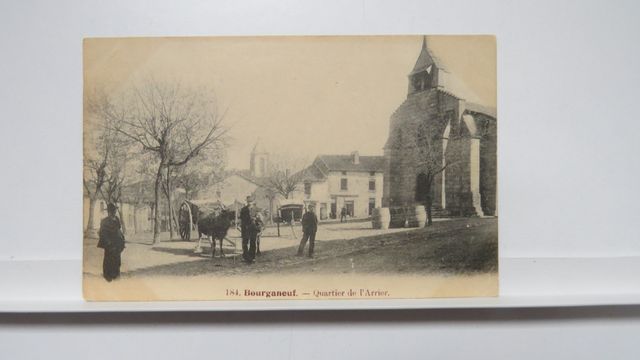Bourganeuf : Quartier de l’Arrier (AAA 184). Carte très Rare !!!
