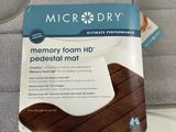 microdry ultimate performance memory foam bed pad