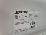 a close up of a label on a refrigerator