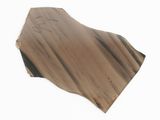 a piece of wood that has been cut into pieces