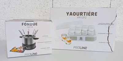 Lot d'appareils ménagers - PROLINE - Descellés - Neuf - Ce l…