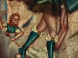 an image of a painting of a woman holding a child