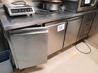Tour réfrigéré à dosseret, en inox, froid positif, groupe in…