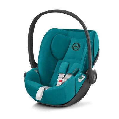 Siège auto pour bébé Cybe avec appui-tête, couleur bleu sarcelle