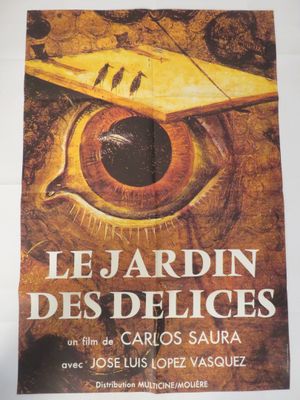 une affiche du film « Le Jardin des délices »